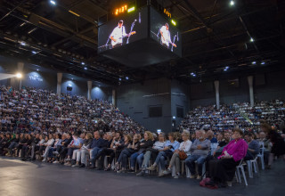 טקס יום הזיכרון הישראלי-פלסטיני 2017 (צילום: ויקיפדיה)