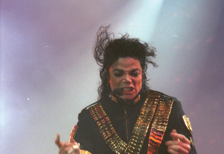 מייקל ג'קסון בישראל, 1993 (צילום: אבי אוחיון)