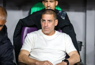 רן קוז'וך מאמן הפועל באר שבע (צילום: קובי אליהו)