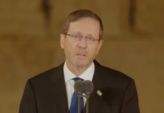 נשיא המדינה יצחק הרצוג (צילום: צילום מסך כאן 11)