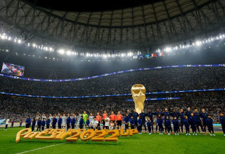 גמר מונדיאל 2022 בין צרפת לארגנטינה (צילום: DeFodi Images)