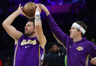 לוקה דונצ'יץ', אוסטין ריבס (צילום: Gettyimages)