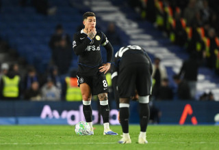 שחקני צ'לסי מאוכזבים מול ברייטון (צילום: GettyImages)