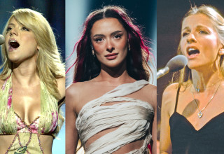 אילנית, עדן גולן, שירי מימון (צילום: יעקב סער, לע"מ, באדיבות כאן, תאגיד השידור הישראלי ואיגוד השידור האירופי (EBU), gettyimages)