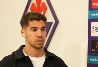 זכה לדקות אחרי חודש וחצי בחוץ. מנור סולומון (צילום: אתר רשמי, טוויטר של פיורנטינה)