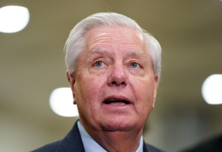 לינדזי גרהאם (צילום: Reuters/ELIZABETH FRANTZ)