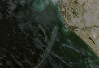 מצר הורמוז  (צילום: צילומי לווין)