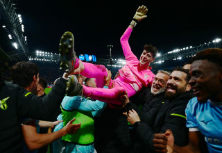 אדוארדו מוטה שוער לאציו (צילום: רויטרס)