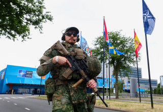 פסגת נאט"ו בהאג, מזהירים מעימות רחב עם רוסיה (צילום: רויטרס)