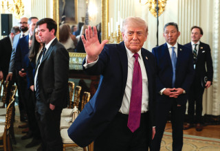 דונלד טראמפ, הבית הלבן, אפריל 2026 (צילום: רויטרס)