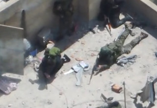 מחבלי החיזבאללה רגע לפני חיסולם  (צילום: דובר צהל)