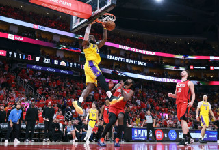 לברון ג'יימס, לוס אננג'לס לייקרס (צילום: רויטרס)