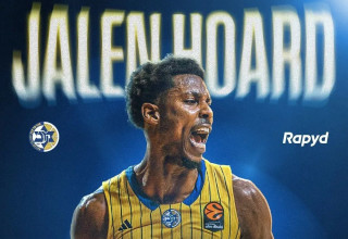 מכבי תל אביב הודיעה: ג'יילן הורד חתם לשלוש שנים נוספות (צילום: אתר רשמי, מכבי תל אביב)