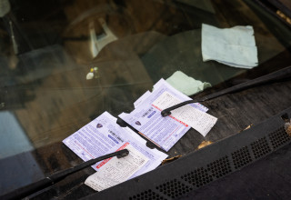 דוחות חניה (צילום: נתי שוחט פלאש 90)