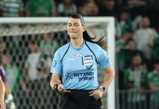 שופטת הכדורגל ספיר ברמן (צילום: דני מרון)