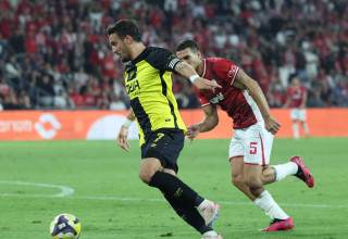 ירדן שועה לפני אור בלוריאן (צילום: דני מרון)