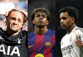 לאמין ימאל, רודריגו, צ'אבי סימונס (צילום: Getty images)