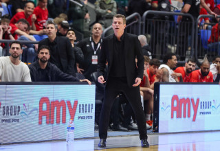 שרון אברהמי מאמן הפועל העמק (צילום: לירון מולדובן)