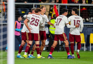 שחקני נבחרת ספרד חוגגים (צילום: Europa Press Sports)