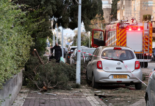 נהריה, זירת נפילה במלחמה השנייה עם איראן, 2026 (צילום: רויטרס)