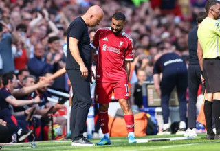 קיווה לפרידה אחרת. סלאח (צילום: אימג'בנק  GettyImages)