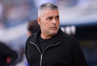 חיים סילבס מאמן הפועל חיפה (צילום: מאור אלקסלסי)