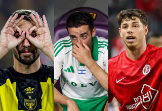 סתיו טוריאל, דולב חזיזה ועומר אצילי (צילום: קובי אליהו)