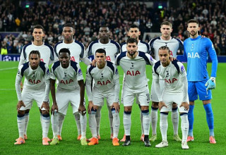 שחקני טוטנהאם (צילום: Gettyimages)