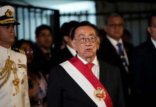 נשיא פרו חוסה מריה בלקאסר (צילום: רויטרס)