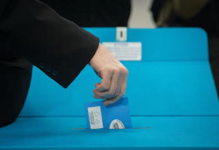 קלפי בירושלים, 2.3.20 (צילום: ארכיון יונתן זינדל, פלאש 90)