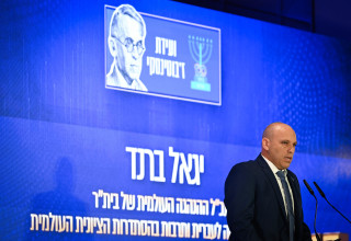 יגאל ברנד, מנכ"ל ההנהגה העולמית של תנועת בית"ר ומנכ"ל המועצה הציונית בישראל (צילום: אריה לייב אברמס)