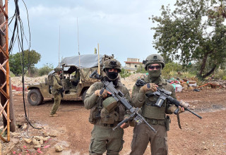 חיילי צה"ל בלבנון (צילום: אבי אשכנזי)