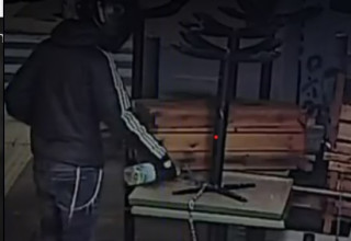 ניסיון ההצתה של קפה "בנדיטה" ברמת גן (צילום: רשתות שימוש לפי סעיף 27)