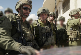 הרמטכ"ל, רא"ל אייל זמיר, בדרום לבנון (צילום: דובר צה"ל)