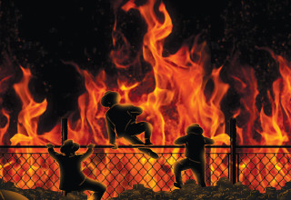 נתן זהבי: סיירת מירון (צילום: איור: אורי אינקס)