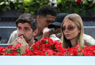 טיבו קורטואה, מישל גרציג (צילום: Clive Brunskill/Getty Images)
