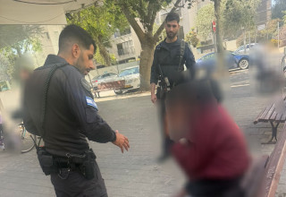 הקשיש שהותקף  (צילום: דוברות המשטרה)