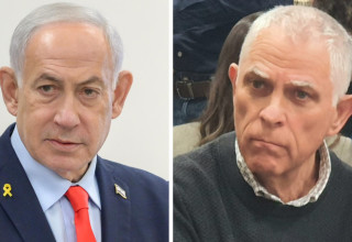 בנימין נתניהו, נוני מוזס (צילום: ראובן קסטרו,מעיין טואף/לע״מ)
