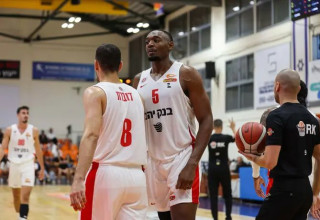 הצטיין במחצית הראשונה. וויילי (צילום: לירון מולדובן)