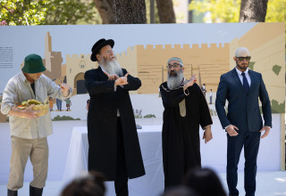 מפגש איך תיראה ירושלים ב-2048 באתר גבעת התחמושת (צילום: יחצ)