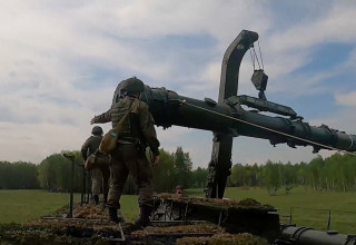 תרגיל גרעיני ברוסיה (צילום: Russian Defence Ministry/Handout via REUTERS)
