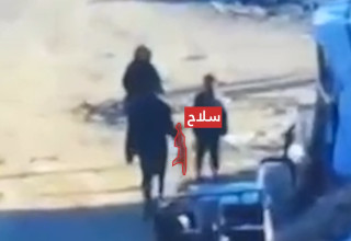 ילדים עם נשק ברצועת עזה  (צילום: דובר צה"ל)