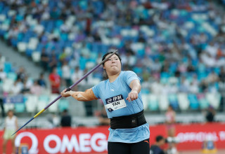 זוי יאן, מטילת כידון סינית (צילום: GettyImages, Lintao Zhang)