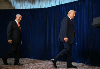 דונלד טראמפ ובנימין נתניהו (צילום: gettyimages)