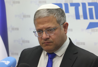 השר לביטחון לאומי איתמר בן גביר (צילום: מרק ישראל סלם)