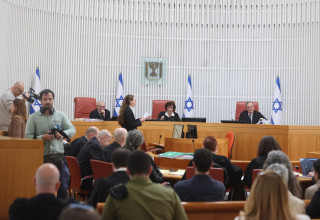 דיון בג"ץ בנושא סגירת גלי צה"ל, גל"צ (צילום: מרק ישראל סלם)