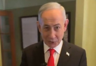 בנימין נתניהו בבית בן גוריון - הסרטון שנדרש להסיר (צילום: צילום מסך מתוך X (לשעבר טוויטר))
