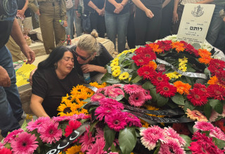 הלווייתה של סמל רותם ינאי ז''ל (צילום: יואב איתיאל, וואלה!)