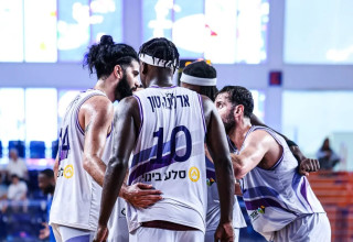 שחקני עירוני נהריה (צילום: אתר רשמי, מנהלת ליגה לאומית Winner)