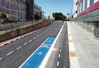 רחוב הבורסקאי, סגולה פתח תקווה (צילום: דוברות העירייה)